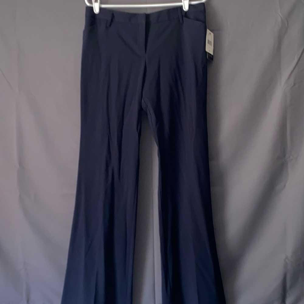 Boot Cut Leg Navy Blue Dress Pants - NWT